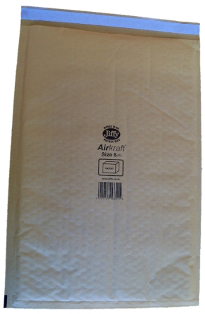 Jiffy Size JL6 (J) Envelopes